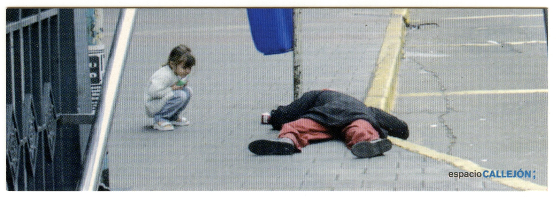 Señalador / Muestra Espacio Callejón (frente) / Bs. As.